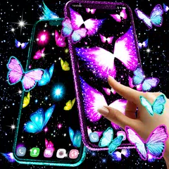 Neon butterfly glow wallpapers XAPK 下載