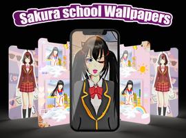 Sakura school Wallpapers 海報