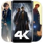 Newt Scamander Fantastic 4K Wallpapers simgesi