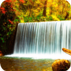 ikon Waterfall HD Wallpaper