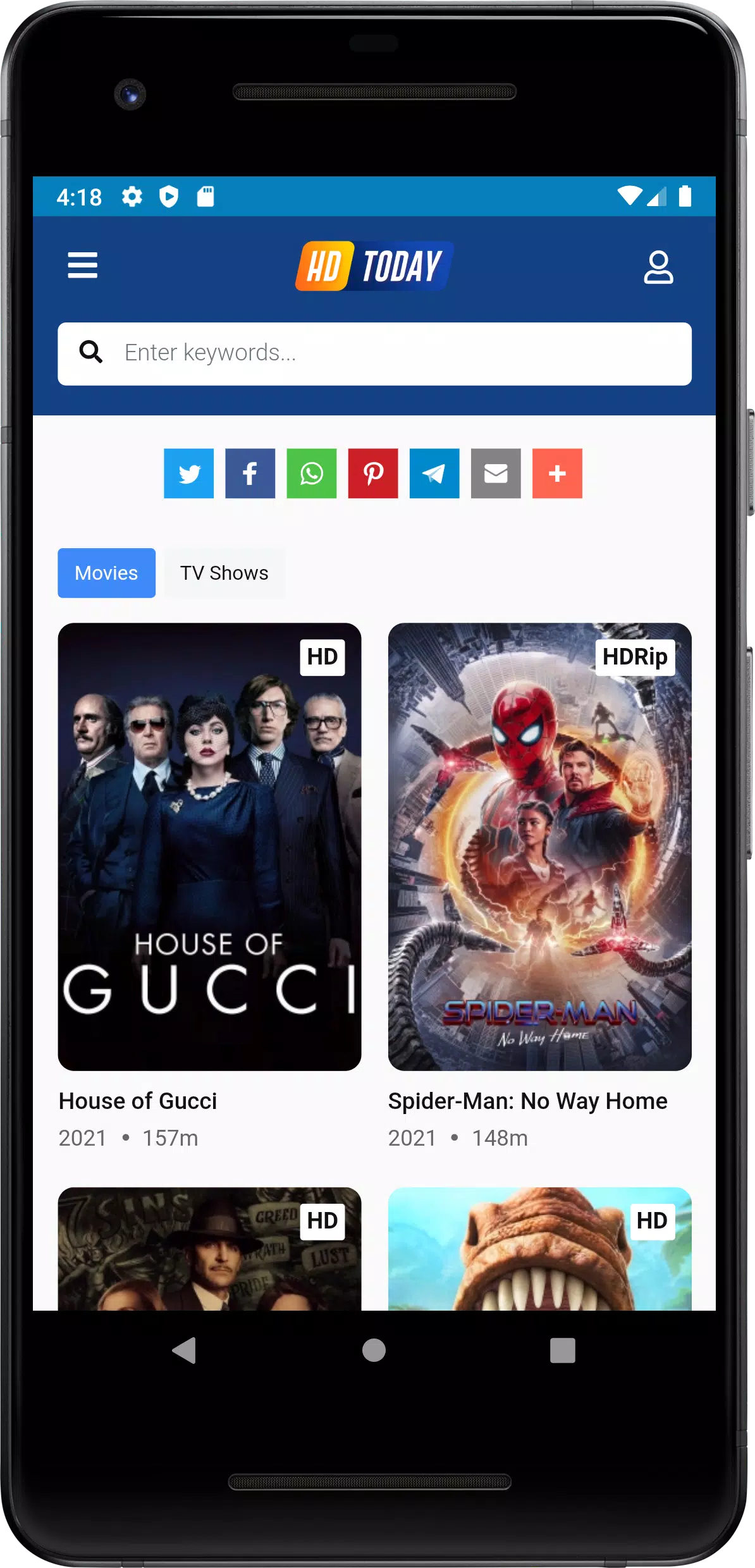 HDToday APK download
