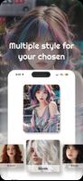 AI Hair Color Style Art Change syot layar 1