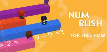 NumRush: Quick Math Number Puzzle Game, Type & Run