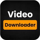 Real Video Player & Downloader أيقونة