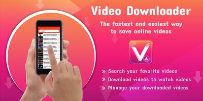 Video Downloader No Watermark Poster