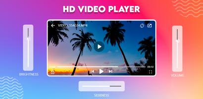 HD Video Player All Formats Affiche