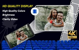 HD Video Projector Simulator – Cinema Screen Video скриншот 3