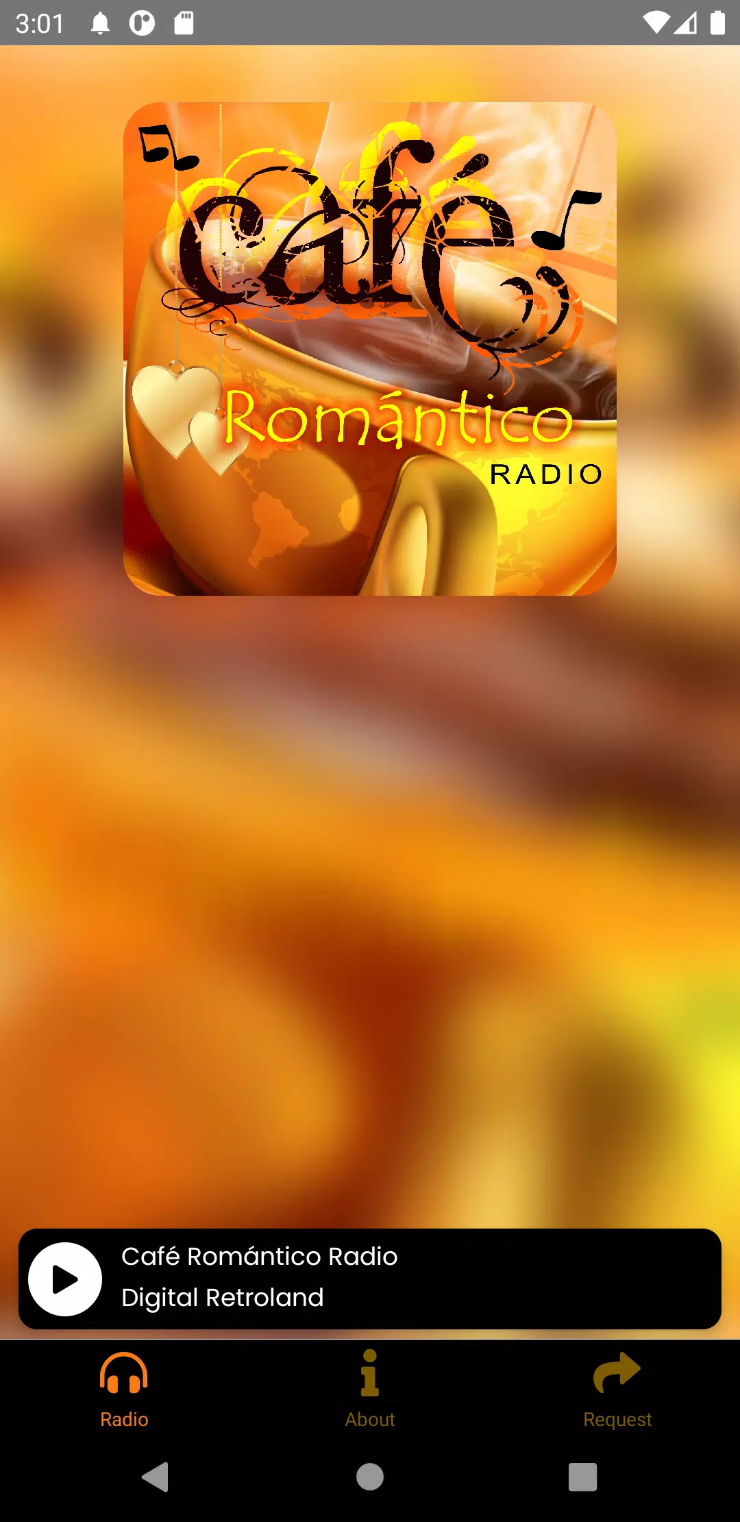 Descarga de APK de Cafe Romantico Radio Oficial para Android