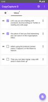 CopyCapture Quick Note Capture पोस्टर