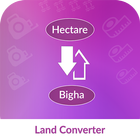 Hectare to Bigha Converter 2019 icône