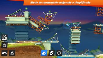 Bridge Constructor Stunts FREE captura de pantalla 2