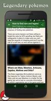 Guide For PokemonGo capture d'écran 2