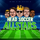 cabeza de fútbol todas las estrellas icono
