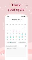 Menstruationskalender und Datum des Eisprungs Screenshot 1