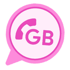 ikon GB WA Theme Pink Aero App 2023