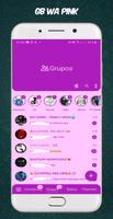 GB WA Theme Pink Aero App 2023 screenshot 2