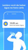 Beber Água - Lembrete de beber água com alarme Cartaz