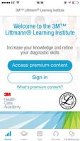 3M Littmann Learning Institute poster