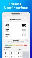 Blood Pressure Monitor App Affiche