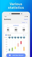 Blood Pressure Monitor App 截图 1