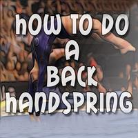 How To Do A Back Handspring पोस्टर