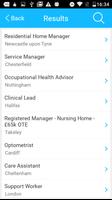 برنامه‌نما Healthjobs4U Job Search عکس از صفحه