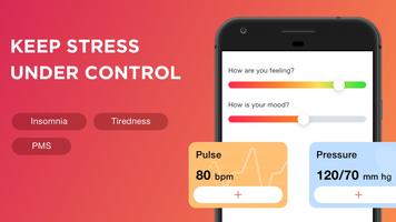 Stress At Work - Heart Rate Monitor Affiche