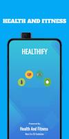 Healthify -Health,Planner,Trainers,Counter,Fitness पोस्टर