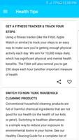 Poster Health Tips