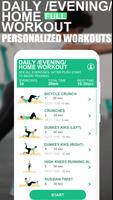 Daily /Evening/ Home Workout Affiche