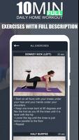 10 Minute Daily Home Workout (Boost Immune System) screenshot 2