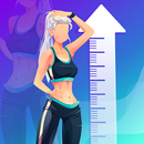 Exercício aumenta a altura em casa APK