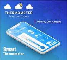 Thermometer الملصق