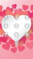 Love Lock Screen, Valentine's  syot layar 1