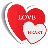 Love Heart animated images Gif иконка