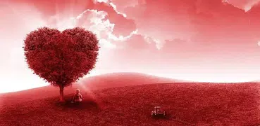 Love heart Gifs images 4K, Romantic hearts 3D