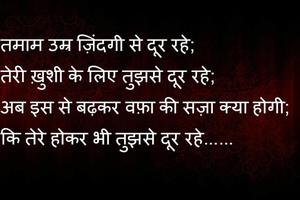 Heart Touching Sad Shayari 截图 2