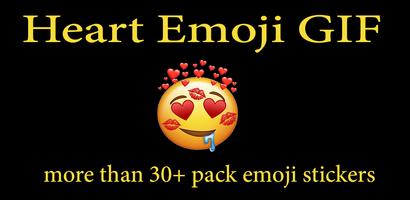 Heart Emoji GIF WAStickerApps screenshot 2