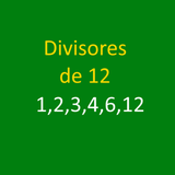 Calcular divisores icon