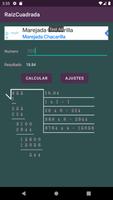 Calcular raiz cuadrada poster