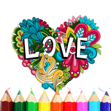 Romantic Heart Coloring Book APK