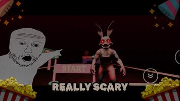 Scary Bunny Parkour Runaway 3D screenshot 1