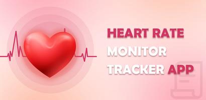 Heart Rate Monitor App Affiche