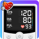 Heart Rate Calc BP Sugar Diary icono