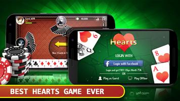 Hearts Card Game FREE capture d'écran 3