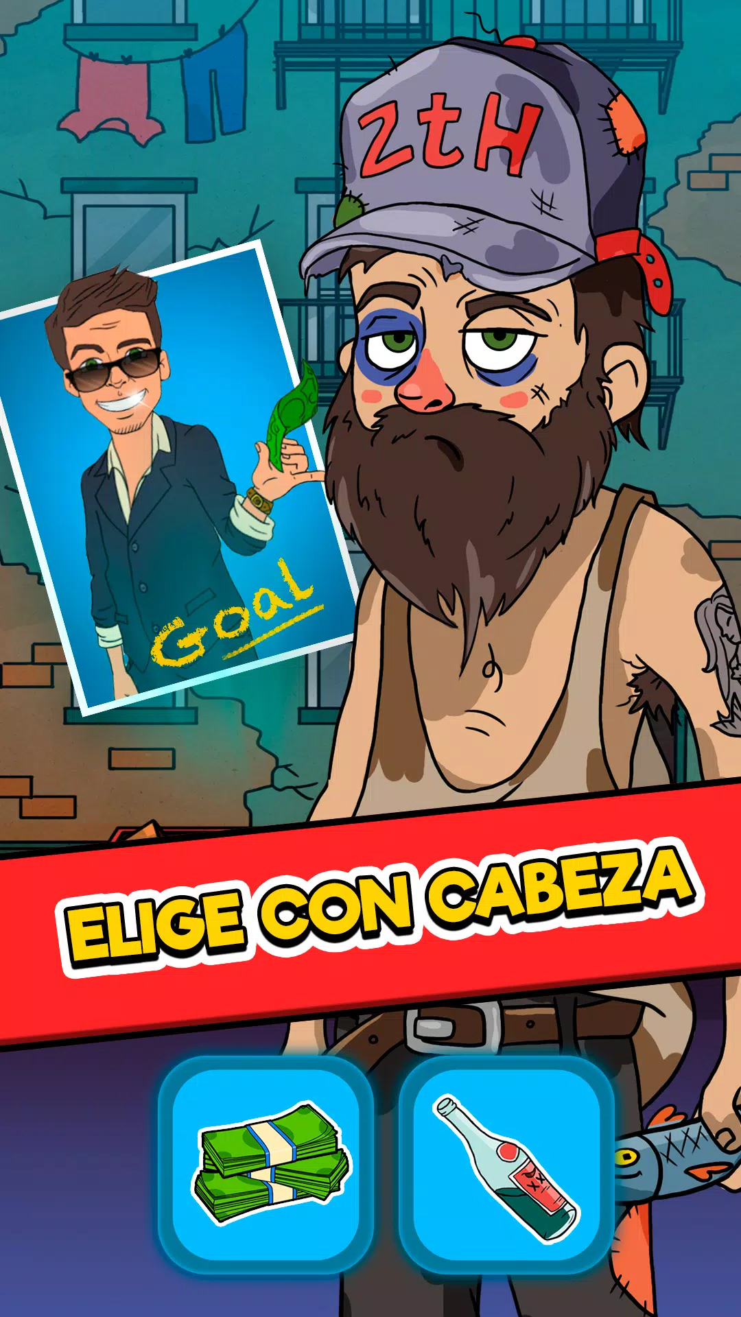 Descarga de APK de Hobo Life: Juego Vagabundo para Android