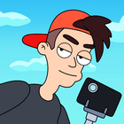 Ricky's life: Idle Tuber icône
