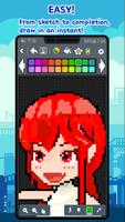 Pixel Art paint Pro ảnh chụp màn hình 1