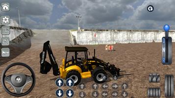 Bulldozer Excavator Simulator poster