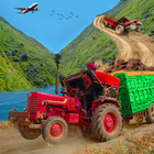 Real Tractor Trolley Simulator ícone